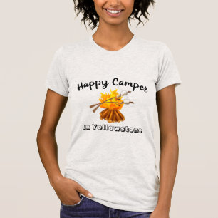 Women's T-Shirt-Happy Camper T-Shirt