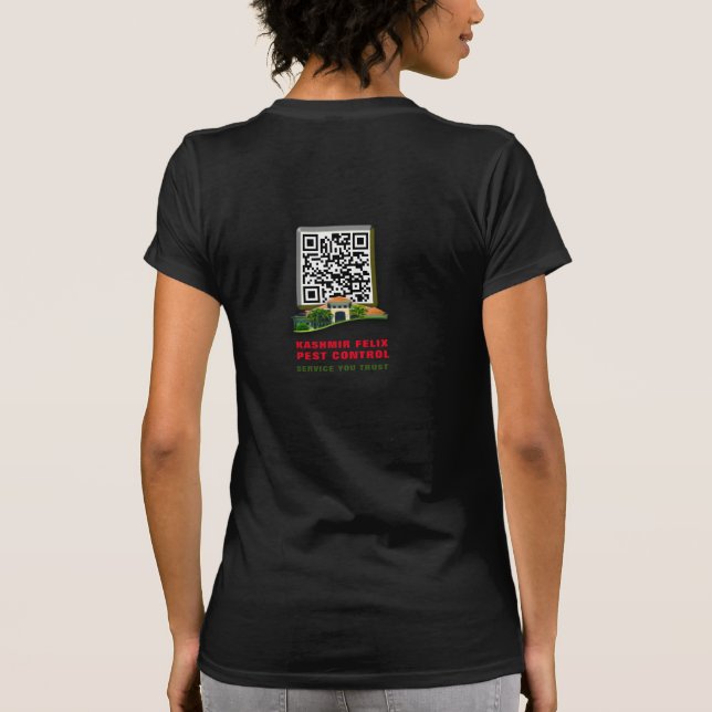 Women's T-Shirt (KFPC QR)Updated (Back)