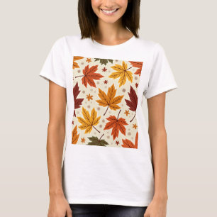 Women's T-shirt with an autumn feel