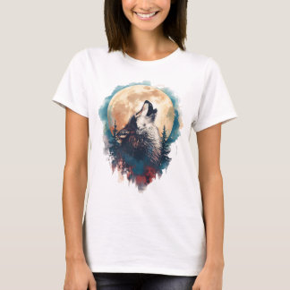 Women's T-shirt with night design