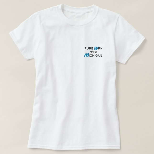 Women's T-shirt WRN in Michigan (Design Front)
