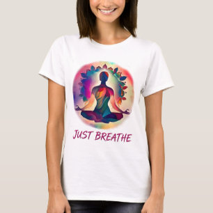 Women's T-Shirt Yoga - Just Breathe