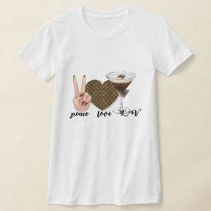 Women's T-Shirts "Peace love LV".