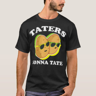 Womens Taters Gonna Tate VNeck  T-Shirt