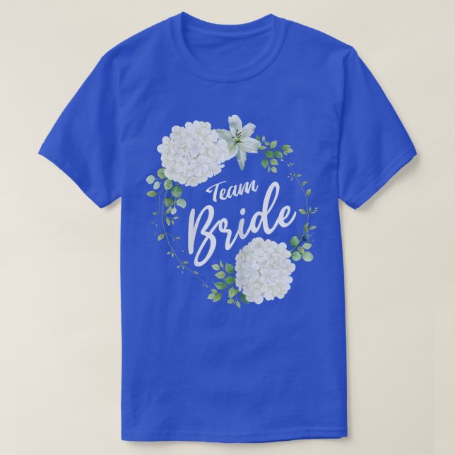Womens Team Bride JGA bride wedding bachelor party T-Shirt (Design Front)