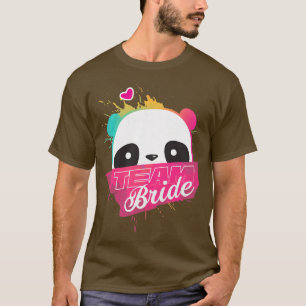 Womens Team Bride - Women Bachelorette Hen Night P T-Shirt