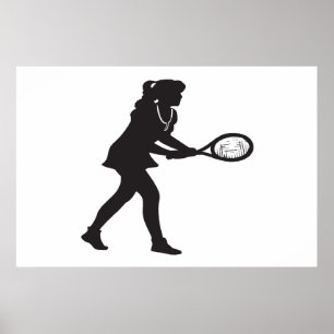 Womens Tennis Poster
