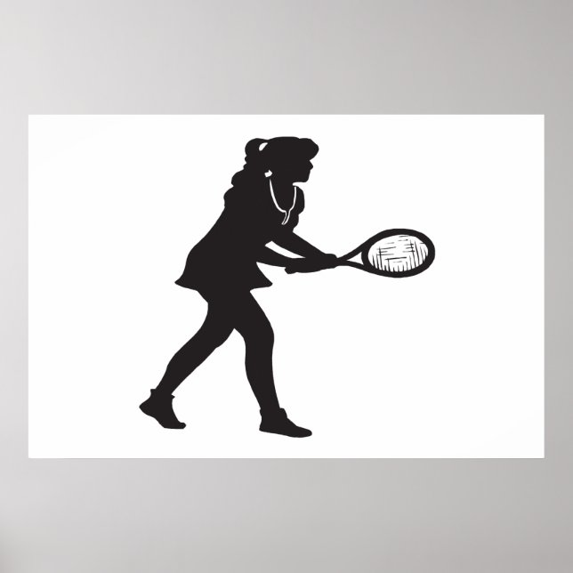 Womens Tennis Poster (Front)