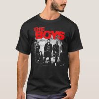 Womens The Boys Graffiti Group Photo VNeck 
