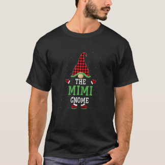 Womens The Mimi Gnome  Group Matching Mimi Christm T-Shirt