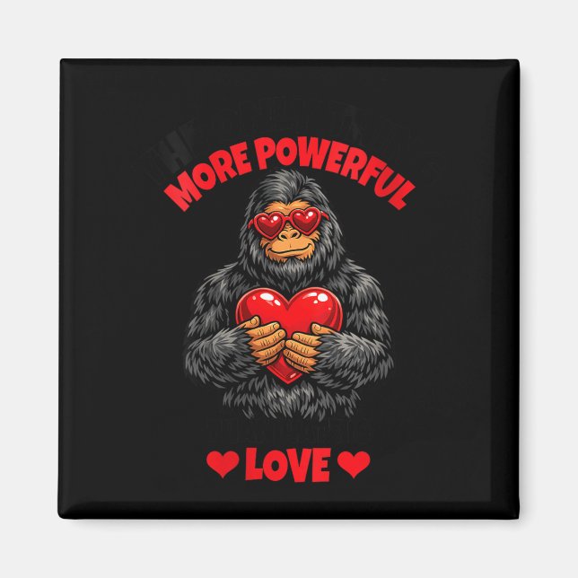 Women's the only thing more powerful than hate isW Magnet (Front)