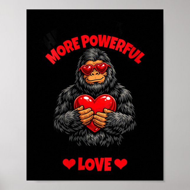 Women's the only thing more powerful than hate isW Poster (Front)