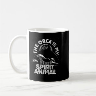 Womens The Orca Is My Spirit Animal - Vintage Kill Coffee Mug