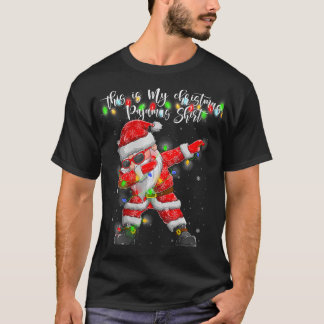 Womens This Is My Christmas Pajama Shirt Xmas