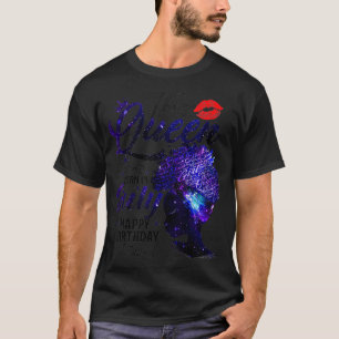 Womens This Was Born In July Birthday Black Women T-Shirt
