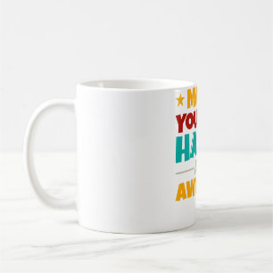Womens Throat Goat VNeck Coffee Mug