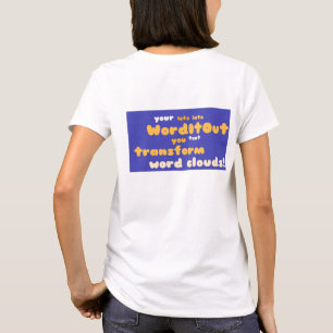 Women's Tops: back layout T-Shirt
