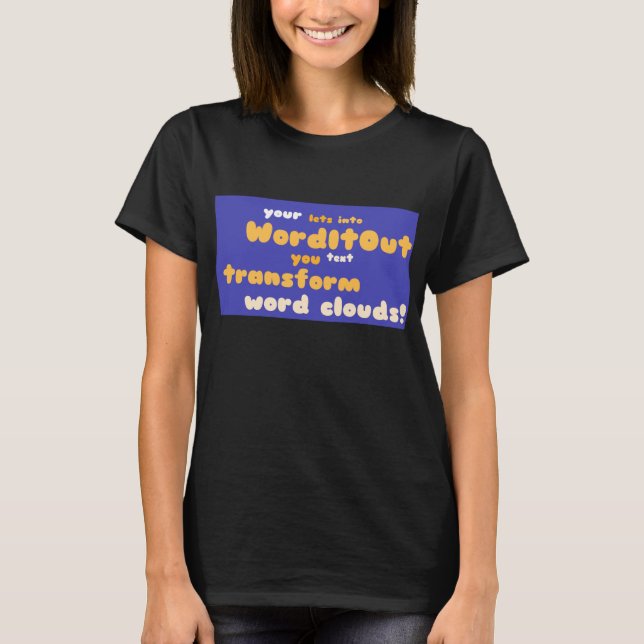 Women's Tops: front layout T-Shirt (Front)