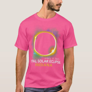 Womens Total Solar Eclipse 2024 Totality 040824 In T-Shirt