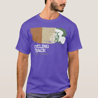Womens Track Cycling Ivory Coast Road Bike Speed C T-Shirt