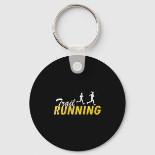 Womens Trail Running Mountain Path Outdoor Fitness Keychain