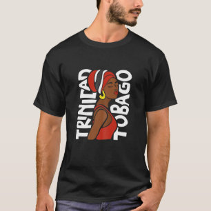 Womens Trinidad And Tobago Flag Caribbean Traditio T-Shirt