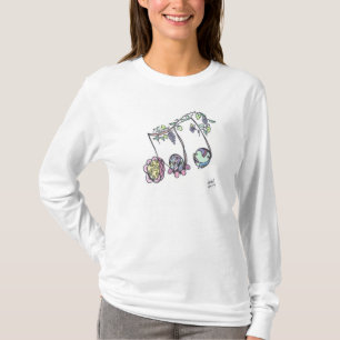 women's tshirt: 3 eighths/Music T-Shirt