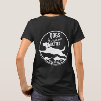 Women's Tshirt -  White Logo