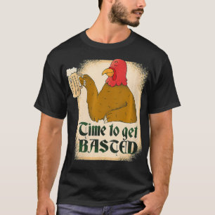 Womens Turkey Basted Apparel T-Shirt