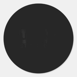 Womens Unwoke Is The New Black (anti Woke Statemen Classic Round Sticker