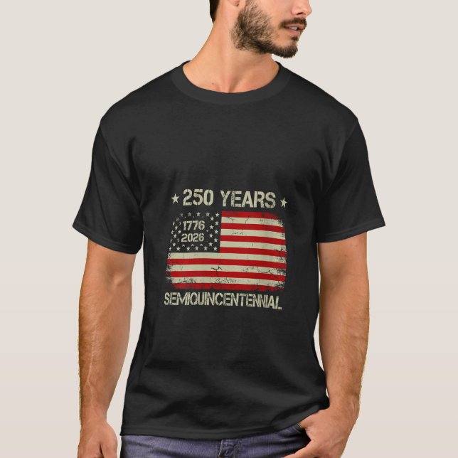 Womens USA Semiquincentennial 250th Anniversary Am T-Shirt (Front)