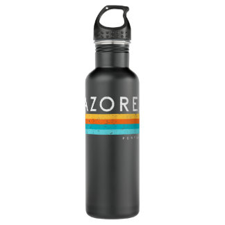 Womens Vintage Azores Portugal Retro Design 275 710 Ml Water Bottle