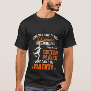 Womens Vintage My Favourite Soccer Player Calls Me T-Shirt