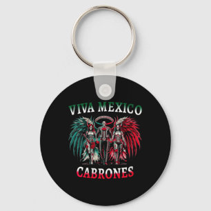 Womens Viva Mexico Dia De Los Muertos - Day Of The Keychain