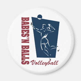 Women's Volleyball Magnet