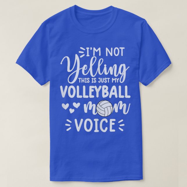 Womens volleyball mom tee  funny volleyball s for  (Design Front)