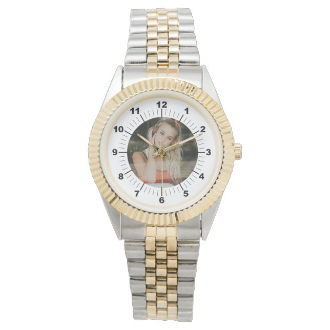 Women's Watch - Personalized - Two-Tone Bracelet (Front)
