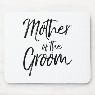 Womens Wedding Bridal Party Gifts For Mom Cute Mot Mouse Pad