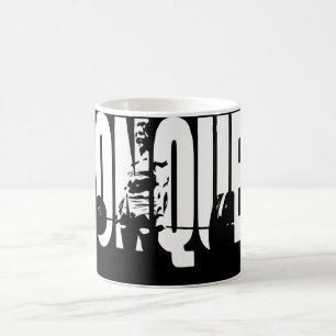 Women's Weightlifting Motivation - CONQUER Coffee Mug