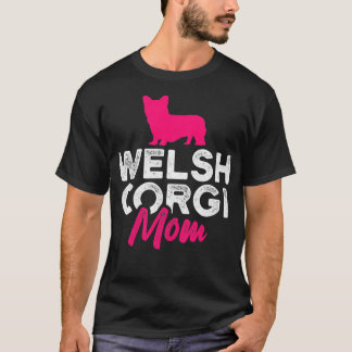 Womens Welsh Corgi Mom1855 T-Shirt