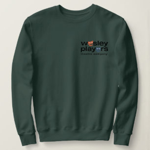 Women's Wesley Players Sweatshirt w/ "pocket" logo