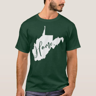 Womens West Virginia Home Cute  T-Shirt