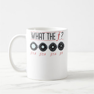 Womens What The F Photography Coffee Mug