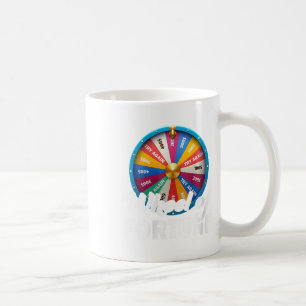 Womens Wheel Of Fortune Clothes Fathers Day Wheel  Coffee Mug