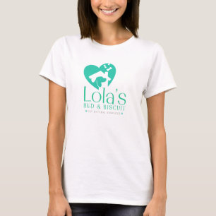 Women's White LB&B Logo Shirt