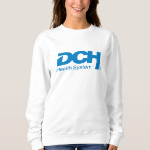 Women's - White - Sweater - Big DCH Blue Logo