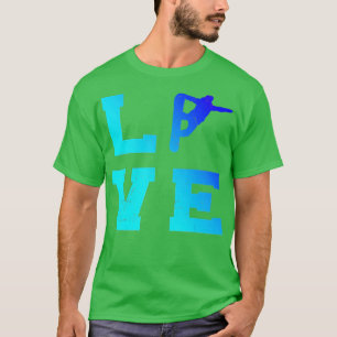 Womens winter sports snowboarding snowboarder T-Shirt