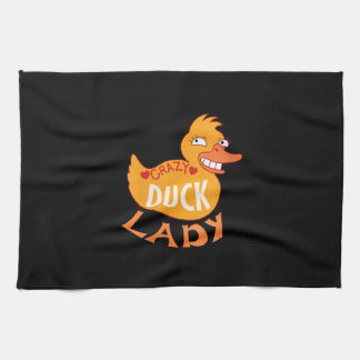Womens Womens Duck Lady Gift Duckling And Ducky Kitchen Towel