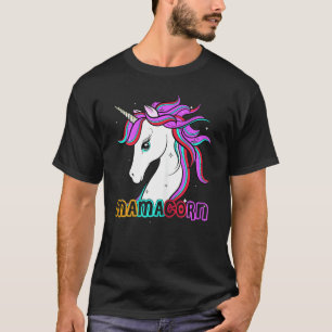Womens Womens Funny Mamacorn Unicorn Costume Mom M T-Shirt