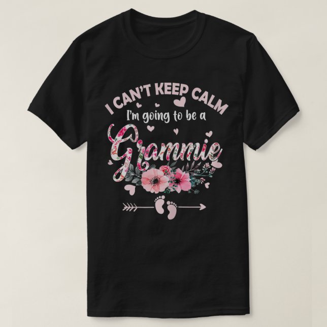 Womens Womens I Can't Keep Calm I am Going To Be a T-Shirt (Design Front)
